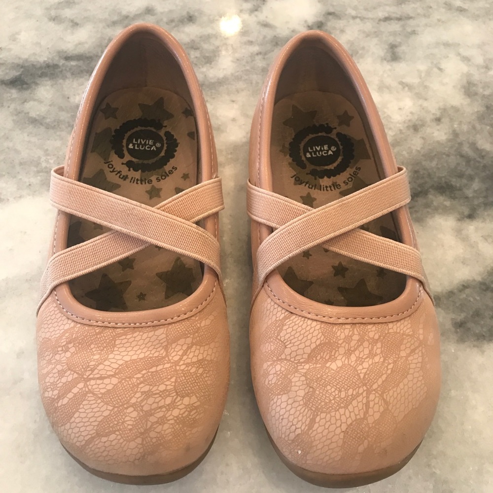 Livie & Luca Tan Ballet Shoes